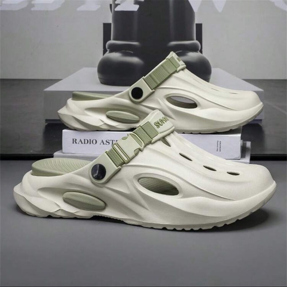 Men's EVA Soft Sole Height Increasing Beach Resort Indoor Non-Slip Sandal
